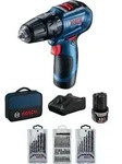 Bosch GSB 12V-30, Handbohrmaschine, Ohne Schl&uuml;ssel, Schwarz, Blau, Rot, 1 cm,...
