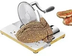 ZASSENHAUS Brotschneidemaschine Vintage manuell chrom - Silber