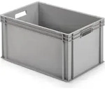 ALUTEC Kunststoffbeh&auml;lter 60x40x32cm Stapelbox Stapelkiste Eurobox - Wei&szlig;