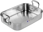 De Buyer Affinity Bratplatte Edelstahl 35X25 cm - Silber