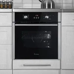 Backofen BO8805SS PowerAir Hei&szlig;luft Niedertemperaturgaren 60 cm breit - Schwarz