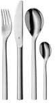 WMF Nuova Besteck-Set, 4-teilig 12.9111.6040, 210 g, 140 mm, 245 mm, 250 mm, 380 g -