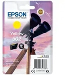 Epson Singlepack Yellow 502 Ink, Standardertrag, Gelb, Tinte auf Pigmentbasis,...