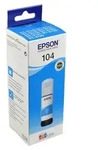 Epson 104 EcoTank Cyan ink bottle (WE), Original, Cyan, Epson, EcoTank ET-4700