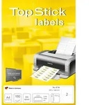 TOP STICK Universal-Etiketten, 210 x 148 mm, wei&szlig;, 100 Blatt
