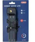 ABUS Faltschloss Bordo Lite 6055K - mit SR-Halterung - Extra-leichtes Fahrradschloss,