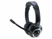 Conceptronic - polona usb headset - flexibles Mikrofon - Lautstärkeregler -