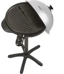 Steba VG 250 Stand-/Tischgrill 1800W Grillfl. 40cm Durchm. stufl. Temp. - Silber