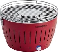 LotusGrill G-34 U Holzkohlegrill Feuerrot - Rot