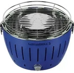 LotusGrill G-280 Holzkohlegrill 26cm tiefblau mit USB Anschluss - Blau