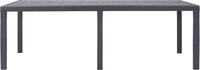 vidaXL Gartentisch Braun 220x90x72 cm Kunststoff Rattan-Optik - Braun