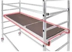 Hymer Einzelteil Ger&uuml;st B&uuml;hne mit Durchstiegsklappe 1,58x0,61m