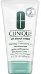Clinique All About Clean 2-in-1 Cleansing + Exfoliating Jelly Reinigungsschaum f&uuml;r