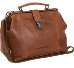 The Chesterfield Brand Henkeltasche Umh&auml;ngetasche Shaun Doctor Bag Cognac...