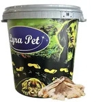 5 kg Lyra Pet&reg; Kaninchenohren mit Fell in 30 L Tonne