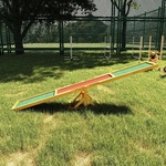 PawHut Hundewippe Hunde Agility Wippe Welpenspielzeug Hundesport