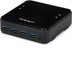 StarTech.com 4x4 USB 3.0 (5Gbps) Sharing Switch f&uuml;r Peripherieger&auml;te, 5 Gbit/s,