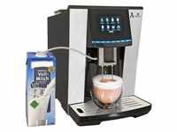 Vittoria One Touch Kaffeevollautomat und Espressomaschine mit Milchsystem, Cappuccino