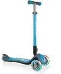 GLOBBER ELITE DELUXE LIGHTS &ndash; Tretroller Kinder, 120/80 mm, ABEC 5, 3-r&auml;drig,