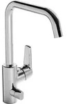 Hansa Sp&uuml;ltisch-Einhebelmischer HANSAPOLO m mech GA-Vtl., schw, Ausl. 200mm, chr -