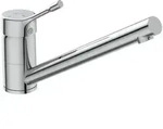 Einhebel-K&uuml;chenarmatur CERALOOK BlueStart DN 15 chrom chrom - Silber