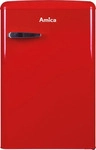 Amica VKS 15620-1 R, Amica - VKS 15620-1 R - K&uuml;hlschrank - Retro Design - Chili Red