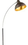 Globo Lighting Stehleuchte Metall rostfarben, 1x E27 - Wei&szlig;