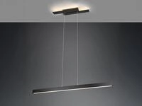 Trio LED Balkenpendelleuchte Schwarz matt