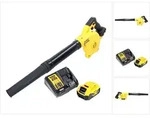 DeWalt DCV 100 P1 Akku Gebl&auml;se / Laubbl&auml;ser 18 V + 1x Akku 5,0 Ah + Ladeger&auml;t