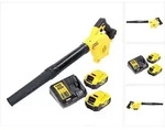 DeWalt DCV 100 P2 Akku Gebl&auml;se / Laubbl&auml;ser 18 V + 2x Akku 5,0 Ah + Ladeger&auml;t