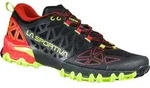 La Sportiva Bushido II Herren Gr&ouml;&szlig;e: 45 EU / Farbe: Schwarz/Goji - Schwarz/Rot/Gelb