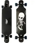 Longboard Skull - Silber