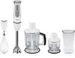 Braun MultiQuick 5 MQ 5245 WH, P&uuml;rierstab, 1,25 l, Eis-Crusher, 1,2 m, 1000 W, Grau,