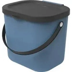 Rotho M&uuml;lltrennsystem 6L Albula - Biom&uuml;lleimer 23,5 x 20,0 x 20,8 cm - M&uuml;lleimer