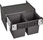 BLANCO 526207 SELECT II COMPACT 60/2 Abfallsystem 34 Liter (2x 17) f&uuml;r 60 cm