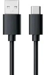 RealPower 255650, 0,6 m, USB C, USB 3.2 Gen 1 (3.1 Gen 1), Schwarz - Schwarz