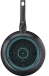 Tefal Easy Cook & Clean Pfanne 24cm, B55504, Rund, Allzweckpfanne, Schwarz, Titan,