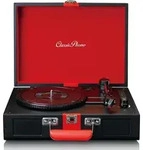 Classic Phono TT-110BKRD - Plattenspieler mit Bluetooth&reg;-Empfang und integrierten