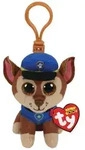 TY - Paw Patrol Pl&uuml;schanh&auml;nger (8,5cm) Chase - Schwarz/Blau/Braun