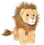Wild Republic L&ouml;we stehend 20 cm mit Sound Kuscheltier - Braun