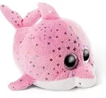 Nici, Dolfina Glubschis Delfin-Pl&uuml;schtier mit Glitzersternen bedeckt, Bunt -...