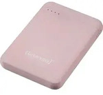 Intenso Powerbank XS5000, mobilie Ladestation mit 5000 mAh, Ros&eacute;