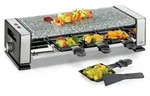 Kuechenprofi 1760502800 VISTA8 Raclette-Grill mit hei&szlig;em Stein, Thermostat - Grau