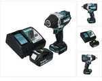 Makita DTW 701 RG1 Akku Schlagschrauber 18 V 700 Nm 1/2" XPT Brushless + 1x...