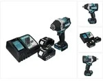 Makita DTW 701 RF Akku Schlagschrauber 18 V 700 Nm 1/2" XPT Brushless + 2x Akku...