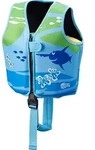 BECO the world of aquasports Schwimmweste mit gepolstertem Beingurt blau - gr&uuml;n M -