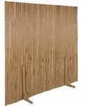 vidaXL Bambuszaun 180&times;170 cm - Braun