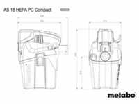 AS 18 HEPA PC Compact | ohne Akku ohne Ladegerät