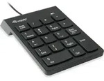 Equip Kabelgebundene USB Nummernblock schwarz - Schwarz