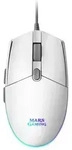 Gaming Maus Mars Gaming MMG Blanco - Wei&szlig;